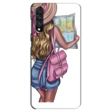 Чехол Стильные девушки на Samsung Galaxy A30s (A307) – Девушка Путешественник