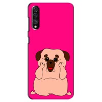 Чехол (ТПУ) Милые собачки для Samsung Galaxy A30s (A307) – Веселый Мопсик