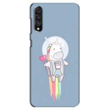 Чохол Unicorn на Samsung Galaxy A30s (A307) (Єдинорог космонавт)