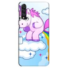 Чохол Unicorn на Samsung Galaxy A30s (A307) (Веселка Єдиноріга)