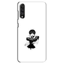 Чехлы Венсдей на Samsung Galaxy A30s (A307) Уэнсдей (AlphaPrint)