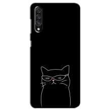 Чохол з малюнком кіт на Samsung Galaxy A30s (A307) – Байдужий кіт