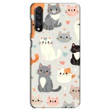 Чохол з малюнком кіт на Samsung Galaxy A30s (A307) – Колаж котів