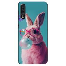 Чохол з принтом стильні тварини для Самсунг Галаксі А30с (А307) – Кролик в окулярах