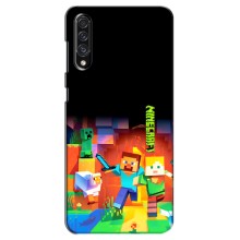 Чехлы для Samsung Galaxy A30s (A307) (Персонажи Майн Крафт) – Герой Майнкрафт