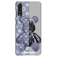 Силиконовый чехол для Samsung Galaxy A30s (A307) (Медведь Louis Vuitton)