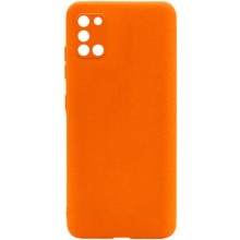 Силиконовый чехол Candy Full Camera для Samsung Galaxy A31 – Оранжевый