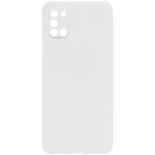 Силиконовый чехол Candy Full Camera для Samsung Galaxy A31 – Белый