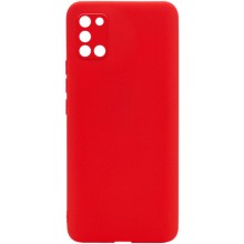 Силиконовый чехол Candy Full Camera для Samsung Galaxy A31 – Красный