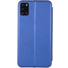 Кожаный чехол (книжка) Classy для Samsung Galaxy A31 – Синий