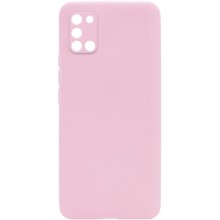 Силиконовый чехол Candy Full Camera для Samsung Galaxy A31 – Розовый