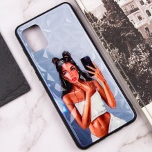 TPU+PC чохол Prisma Ladies для Samsung Galaxy A31 – Black in White