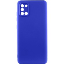 Чохол TPU GETMAN Liquid Silk Full Camera для Samsung Galaxy A31 (Синій)