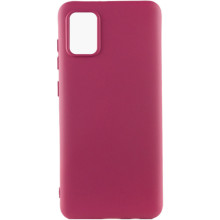 Чехол Silicone Cover Lakshmi (AA) для Samsung Galaxy A31 – Бордовый