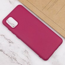 Чехол Silicone Cover Lakshmi (AA) для Samsung Galaxy A31 – Бордовый