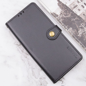 Шкіряний чохол-книжка GETMAN Gallant (PU) для Samsung Galaxy A31 – Чорний