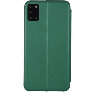 Кожаный чехол-книжка Classy для Samsung Galaxy A31 – Зеленый