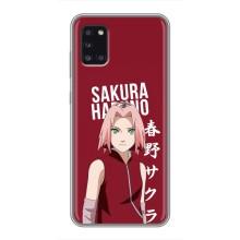 Чехлы Персонажи Аниме Наруто для Samsung Galaxy A31 (A315) (AlphaPrint) – Аниме Сакура