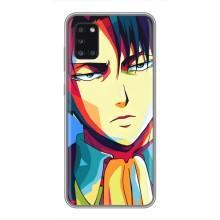 Чехлы Персонажи Аниме Наруто для Samsung Galaxy A31 (A315) (AlphaPrint) – Леви Аккерман