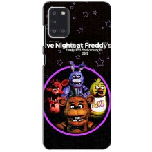 Чехлы Пять ночей с Фредди для Самсунг Галакси А31 (Лого Фредди)