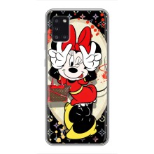 Чехол Disney Mouse Samsung Galaxy A31 (A315) (PREMIUMPrint) (Минни peace)