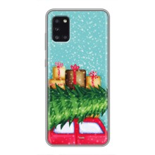 Чехол Новогодняя Елка на Samsung Galaxy A31 (A315) (Новогодние подарки)