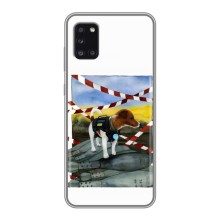 Чехол с принтом Собаки Патрон для Samsung Galaxy A31 (A315) (Храбрый Патрон)