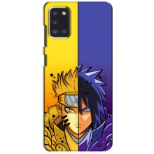 Купить Чехлы на телефон с принтом Anime для Самсунг Галакси А31 – Naruto Vs Sasuke