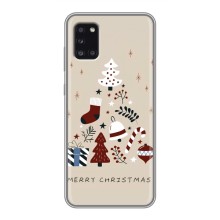 Різдвяні Чохли для Samsung Galaxy A31 (A315) (VPrint) (Merry Christmas)