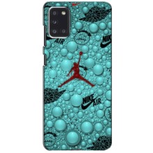 Силиконовый Чехол Nike Air Jordan на Самсунг Галакси А31 – Джордан Найк