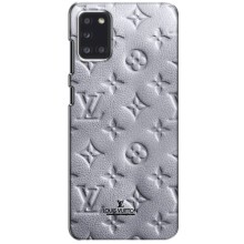 Текстурний Чохол Louis Vuitton для Самсунг Галаксі А31 – Білий ЛВ