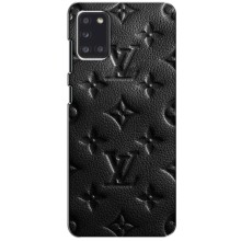 Текстурный Чехол Louis Vuitton для Самсунг Галакси А31 – Черный ЛВ