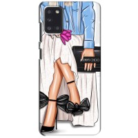Силиконовый Чехол на Samsung Galaxy A31 (A315) с картинкой Стильных Девушек (Мода)