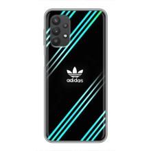 Чехлы Адидас для Samsung Galaxy A32 (5G) (AlphaPrint) (Адидас с полосами)