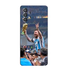 Чехлы Лео Месси Аргентина для Samsung Galaxy A32 (5G) (Месси король)