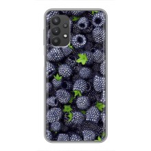 Чехлы с Фруктами для Samsung Galaxy A32 (5G) (VPrint) (Ежевика)