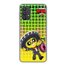 Чехлы Brawl Stars для Samsung Galaxy A32 (5G) (AlphaPrint) – Поко в самбреро