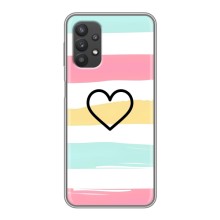 Чохли з тематикою "Маленькі Сердчеки" на Samsung Galaxy A32 (5G) (Гарне сердечко)
