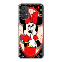 Чехол Disney Mouse Samsung Galaxy A32 (5G) (PREMIUMPrint) (Минни Маус ЛВ)