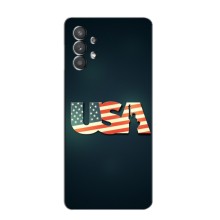 Чехол Флаг USA для Samsung Galaxy A32 (5G) (USA)