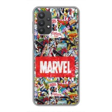 Чехол МАРВЕЛ для Самсунг А32 (5G) (AlphaPrint) (Марвел комиксы)