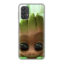 Чехол МАРВЕЛ для Самсунг А32 (5G) (AlphaPrint) (Милый Грут)