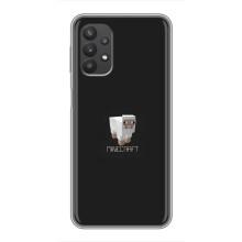Чехол Майнкрафт на Samsung Galaxy A32 (5G) (AlphaPrint) Minecraft (Овечка Майнкрафт)