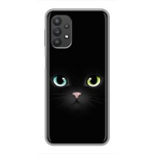 Чехол на тематику: Коты для Samsung Galaxy A32 (5G) – Черный Котик