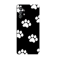 Бампер для Samsung Galaxy A32 (5G) з картинкою "Песики" – Сліди собак