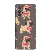 Чехол (ТПУ) Милые собачки для Samsung Galaxy A32 (5G) (Собачки Мопсики)