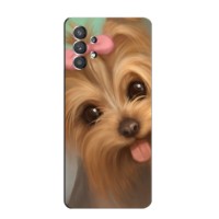 Чехол (ТПУ) Милые собачки для Samsung Galaxy A32 (5G) (Йоршенский терьер)