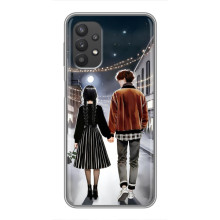 Чехол с дизайном Венздей 2 на Samsung Galaxy A32 (5G) – Уэнсдей и Тайлер