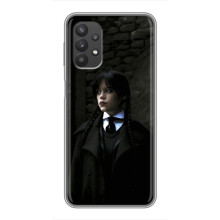 Чехол с дизайном Венздей 2 на Samsung Galaxy A32 (5G) – Уэнсдей в костюме