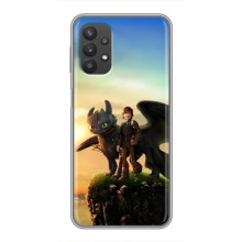 Чохол з принтом дракон Беззубик Samsung Galaxy A32 (5G) – Мультфільм про дракона